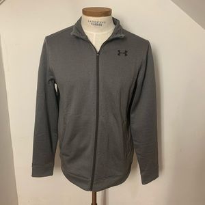 Gray Men’s Zip Up Underarmour Sweater
